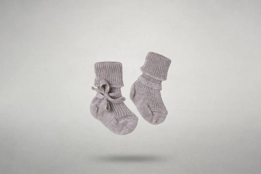 Wildling Shoes Babysocke "Chiengora® by YarnSustain"