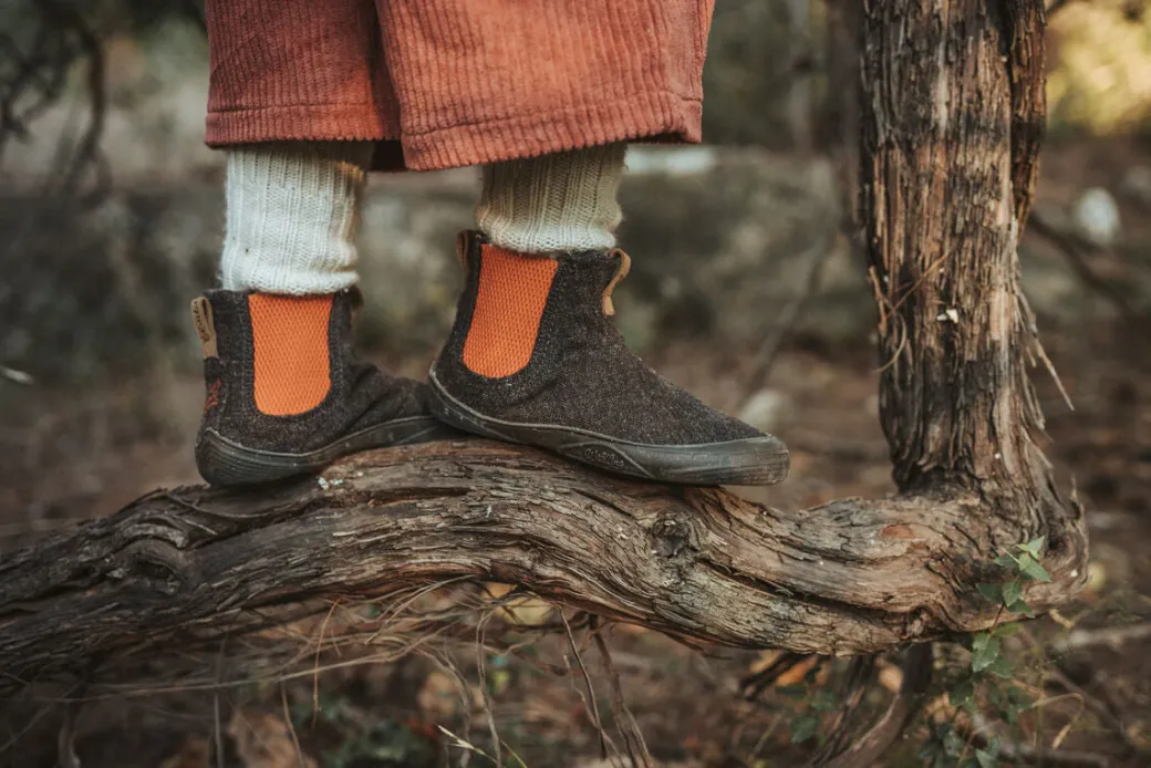 Kinder Wildling Shoes Bruklin marone