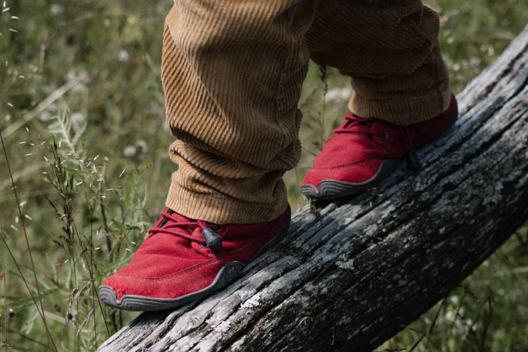 Kinder Wildling Shoes Rotkap